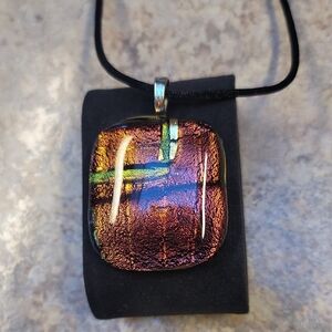 Dichroic Glass Pendant